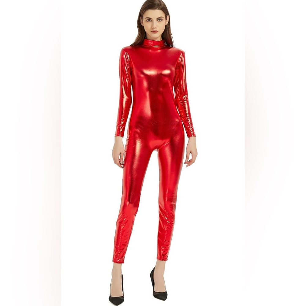 Women’s Size S Red Jumpsuit - Britney Spears Costume
